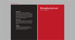 Desktop Screenshot of metaphorical.net